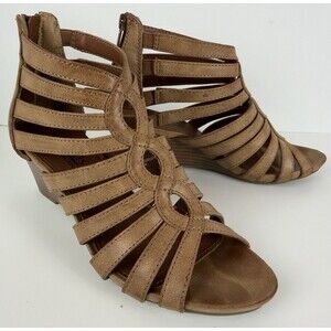 Cliffs by White Mountain Victoria Wedge Sandal, Tan, 5.5 M